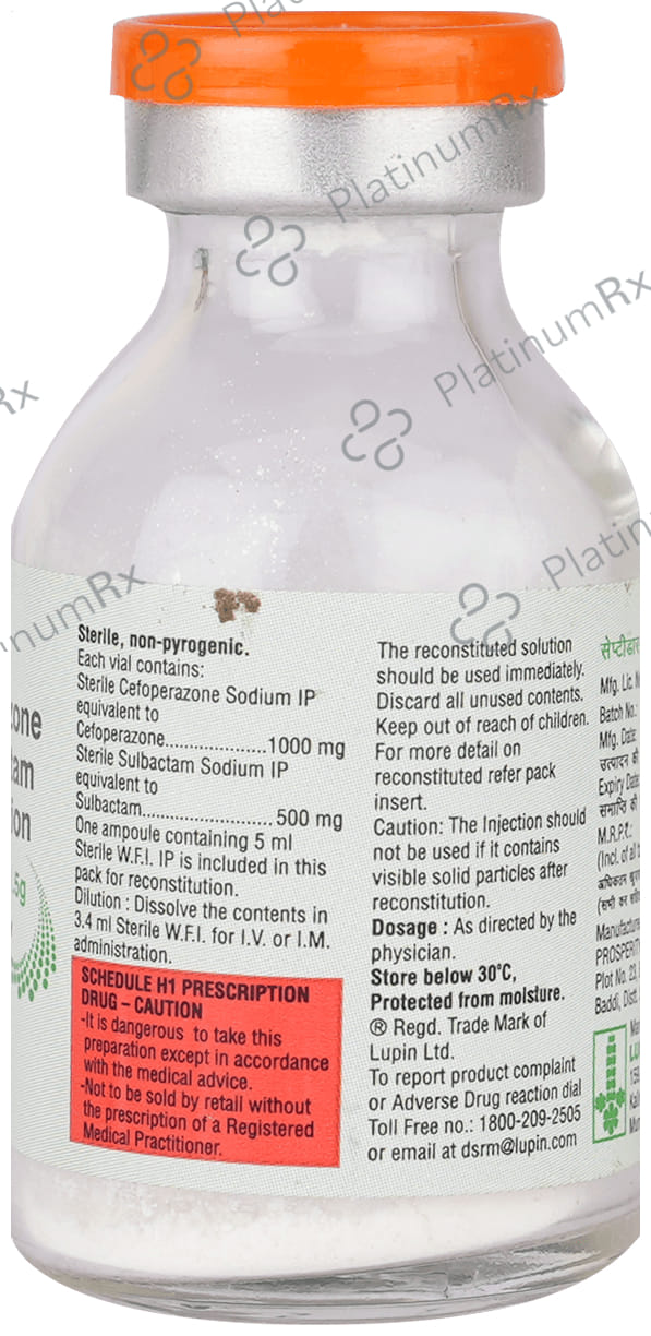 Ceptidar S 1.5gm Injection 1ml