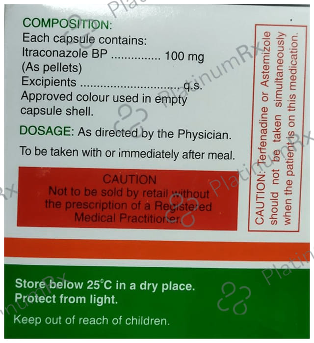 Zitran 100mg Capsule 10s