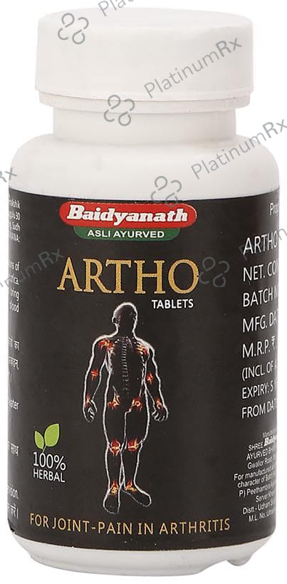 Baidyanath (Jhansi) 100% Herbal Artho Tablet