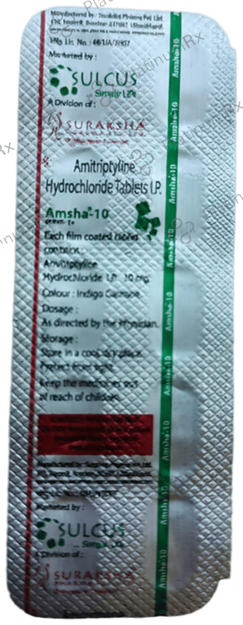Amsha 10mg Tablet 10s