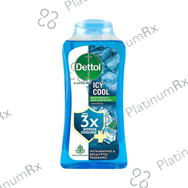 Dettol Icy Cool Bodywash & Shower Gel - pH Balanced & Soap Free