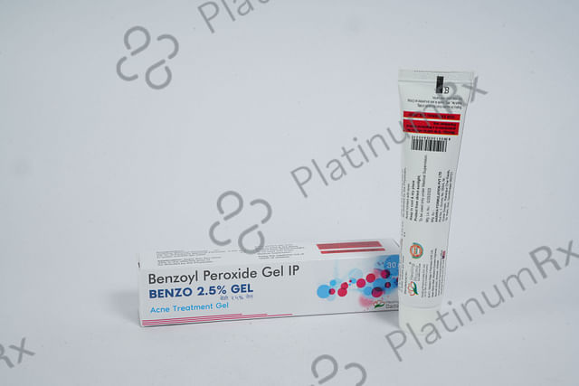 Benzo 2.5% Gel 30gm
