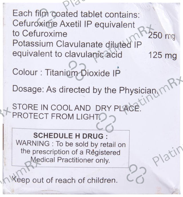 Stafcure CV 250 Tablet