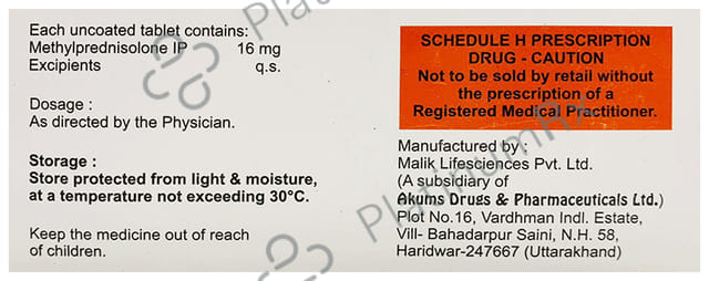 Rixipred 16mg Tablet
