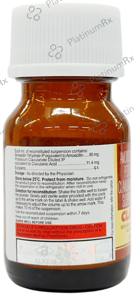 Clavam 80/11.4mg Oral Drops 10ml