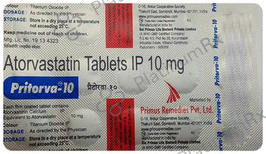 Pritorva 10mg Tablet 15s