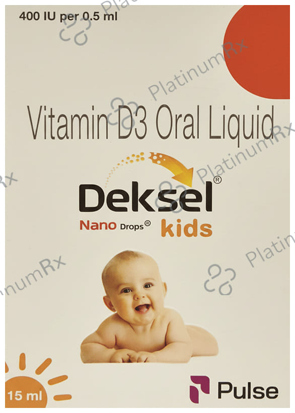 Deksel 400IU Nano Drop Kids 15ml