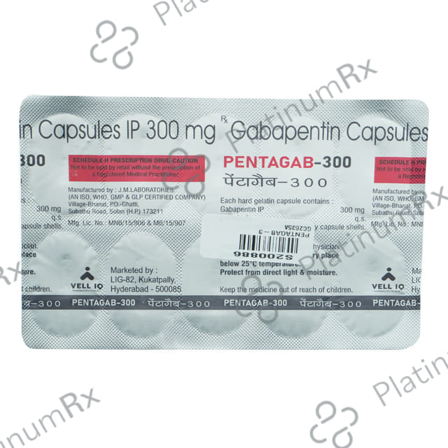 Pentagab 300mg Capsule