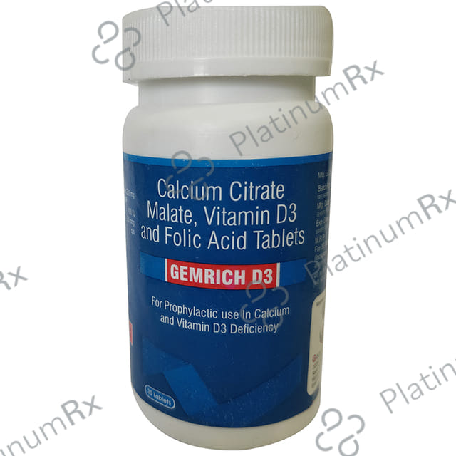 Gemrich D3 Tablet 30s
