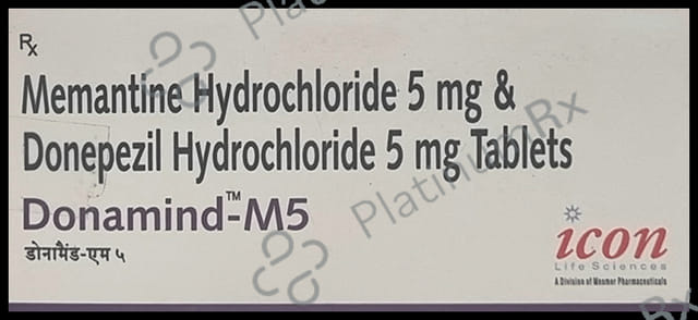 Donamind M 5mg/5mg Tablet