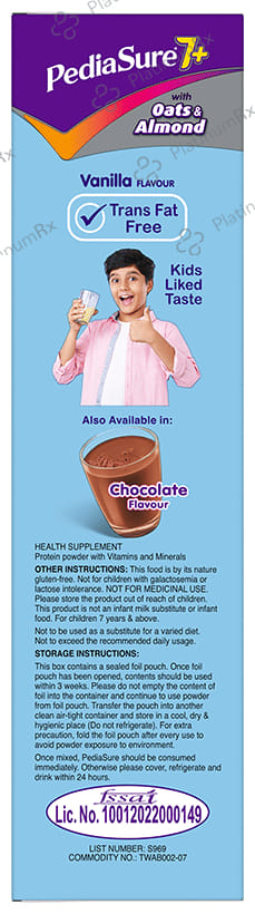 PediaSure Powder for Growing Children Vanilla with Oats & Almond 400 gm