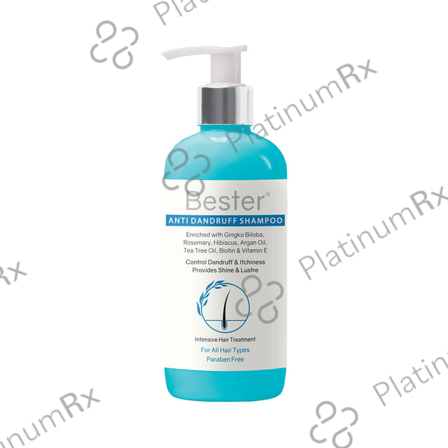 Bester Anti Dandruff Shampoo (300ml Each) 1 Bottle