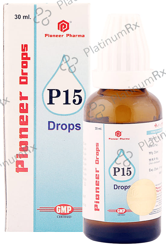 Pioneer Pharma P15 Memory Loss/Amnesia Drop