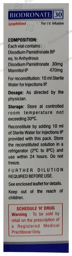 Biodronate 30mg Injection