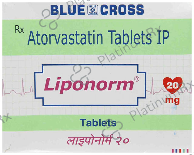 Liponorm 20mg Tablet 15s