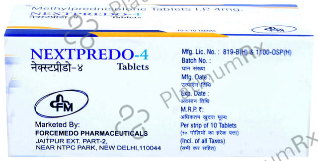 Nextpredo 4mg Tablet 10s