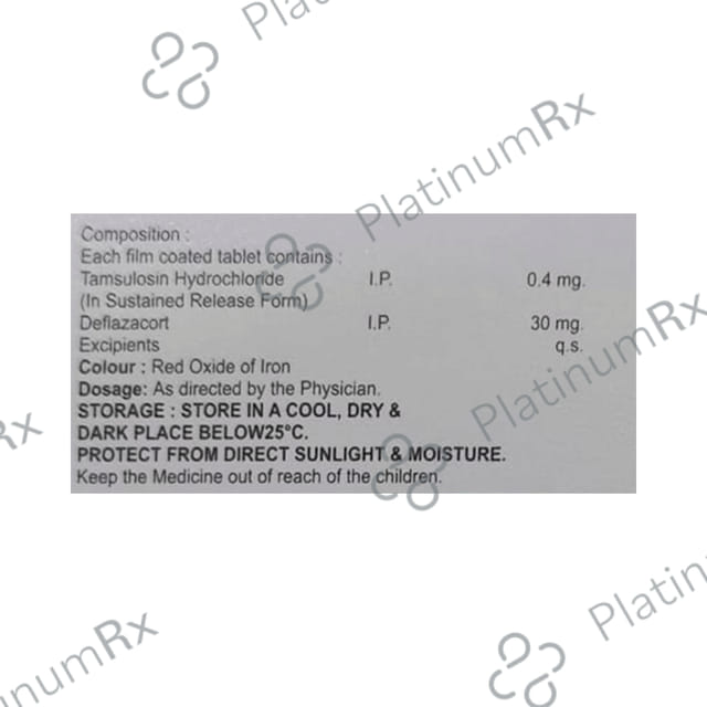 Tamcool Plus 30/0.4mg Tablet SR 10s