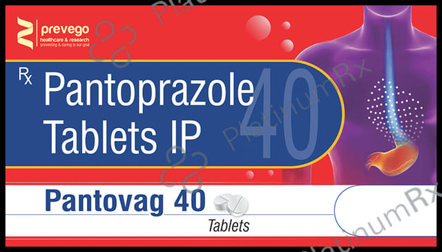 Pantovag 40mg Tablet 10s