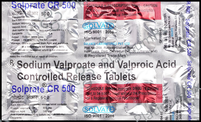 Solprate CR 500 Tablet