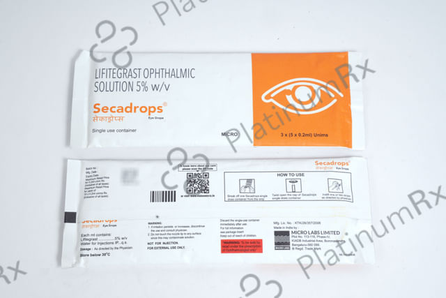 Secadrops Eye Drops 30*0.2ml