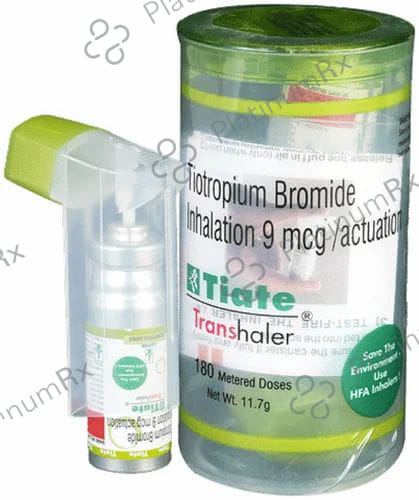 Tiomate 9/6mcg Transhaler Inhaler 120Md
