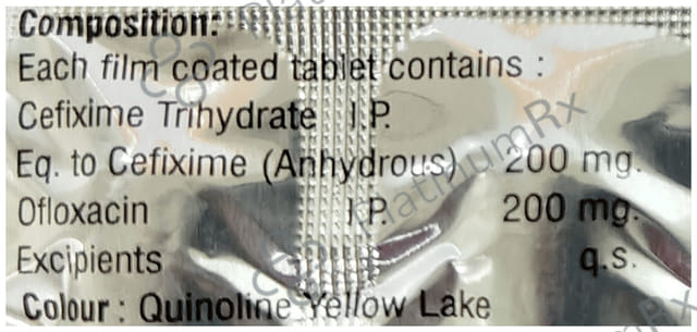 Cefaxet O 200/200mg Tablet 10s