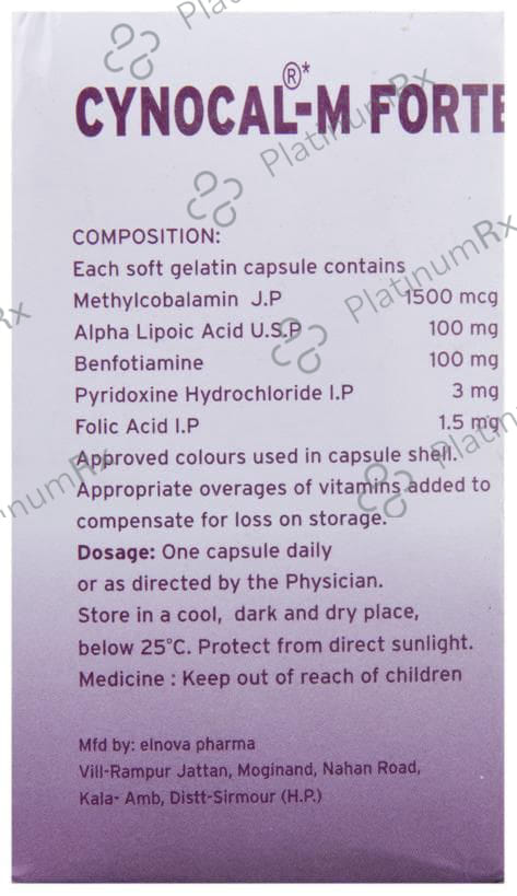 Cynocal M Forte Capsule 10s