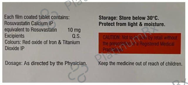 Rosuless 10mg Tablet 15s