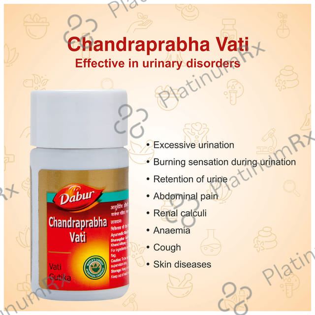 Dabur Chandraprabha Vati 80 tablets