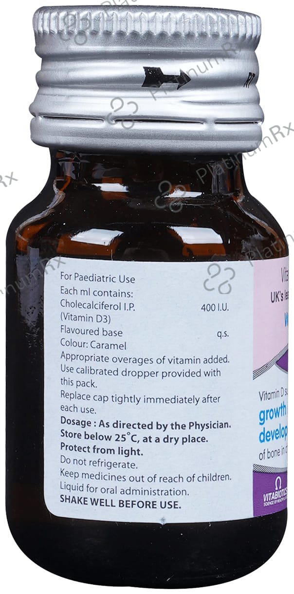 Wellbaby Vit D3 400IU Oral Drops 15ml