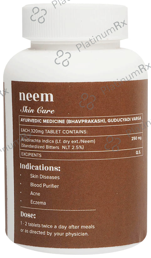 Baidyanath (Jhansi) Ayurvedant Neem Tablet