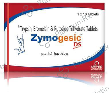 Zymogesic DS 180/200/96mg Tablet 10s