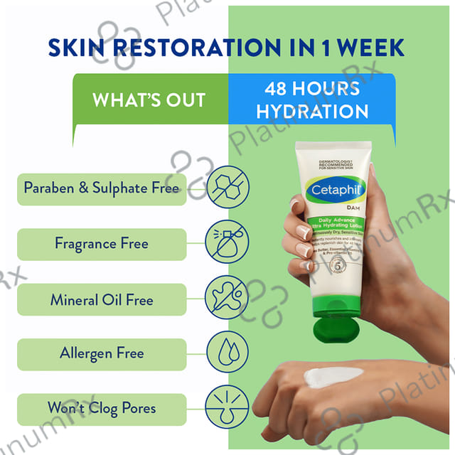 Cetaphil DAM Daily Advance Ultra Hydrating Lotion 30gm