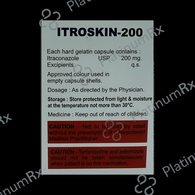 Itroskin 200 Capsule