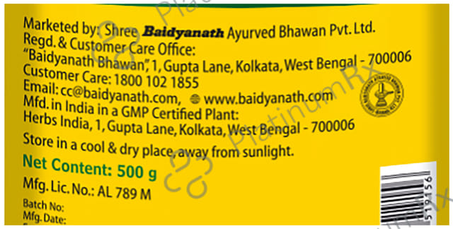 Baidyanath Triphala Churna Eases Constipation, Acidity & Gas 500gm