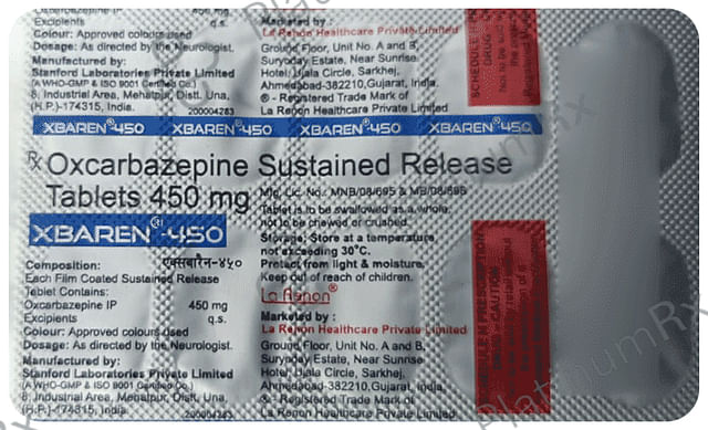 Xbaren 450mg Tablet SR 10s