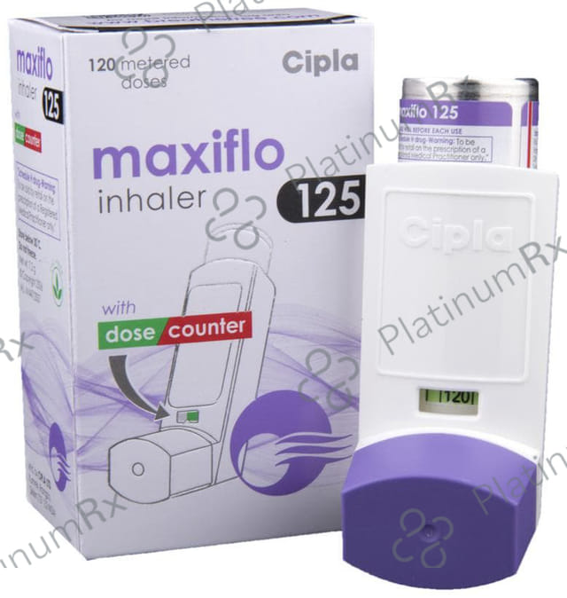 Maxiflo 125/6mcg Inhaler 120MDI