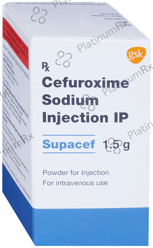 Supacef 1.5gm Powder for Injection 10ml