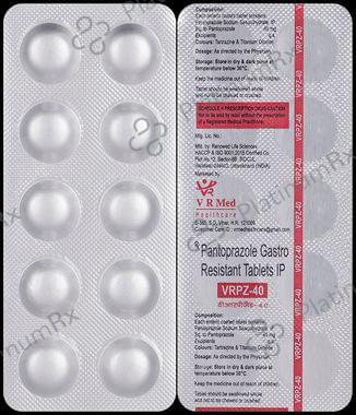 Vrpz 40mg Tablet 10s