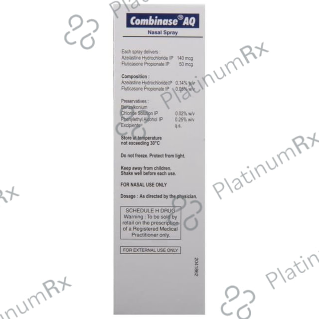 Combinase AQ 140/50mcg Nasal Spray 7ml