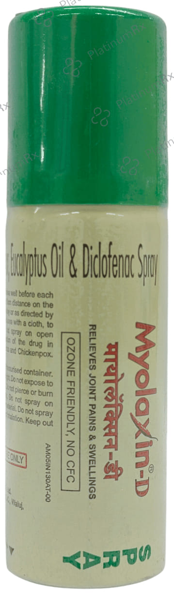 Myolaxin D Spray 35gm
