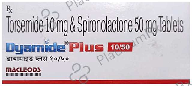 Dyamide Plus 50/10mg Tablet 10s