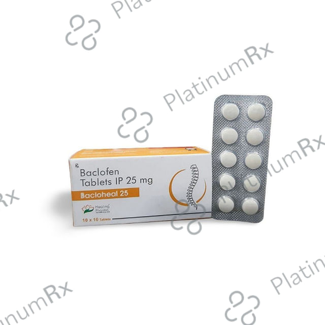 Bacloheal 25mg Tablet 10s