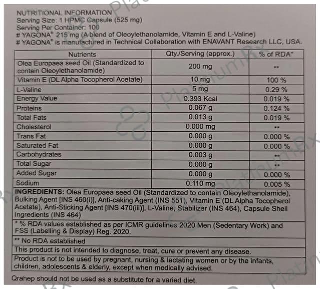 Qrahep Capsule 10s