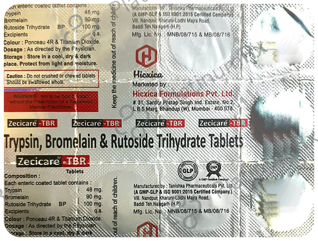 Zecicare-TBR Tablet