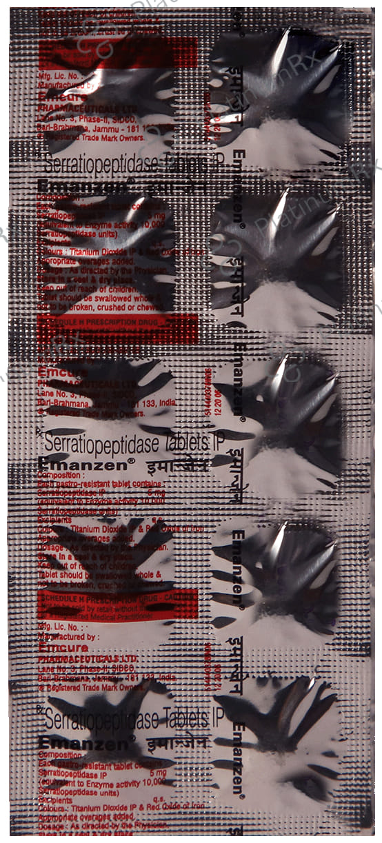 Emanzen 5mg Tablet 10s