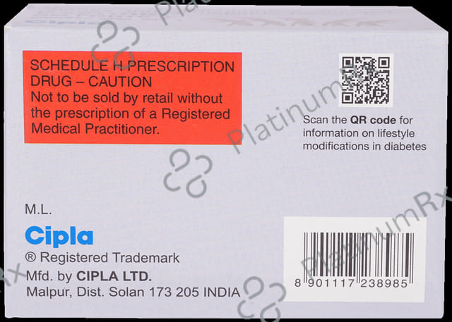 Exermet GM Forte 2/1000mg Tablet PR 10s