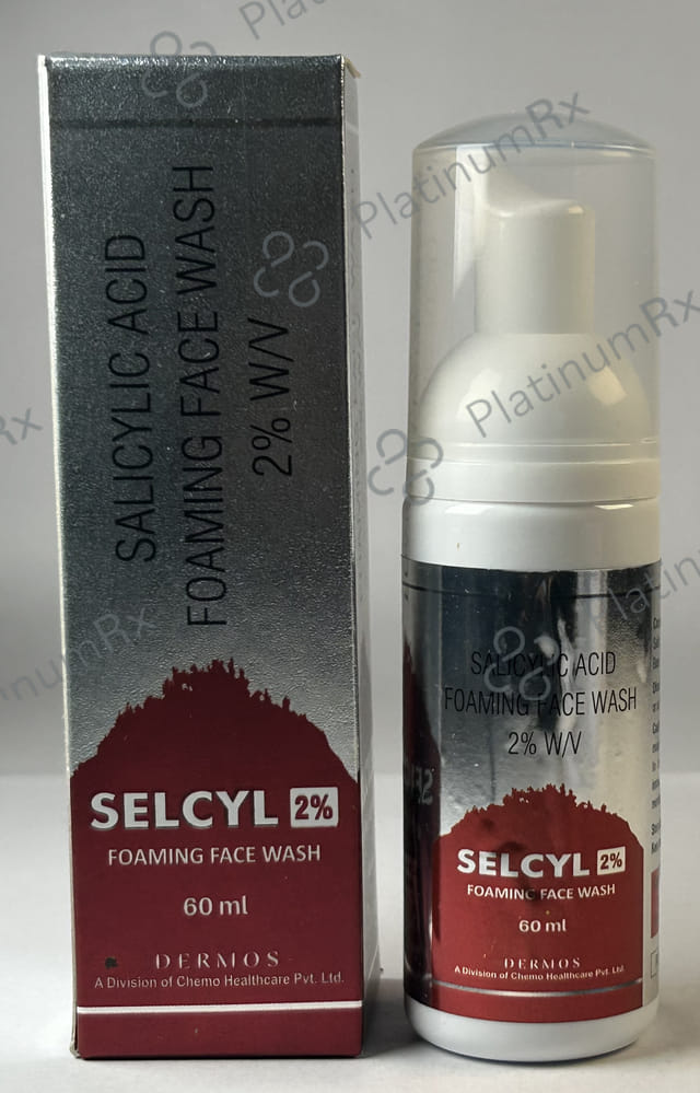Selcyl 2% Face Wash 60ml