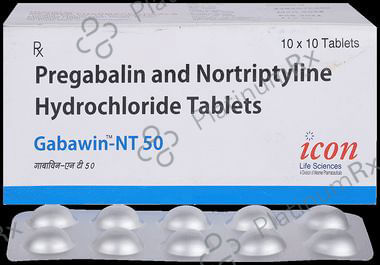 Gabawin-NT 50mg/10mg Tablet