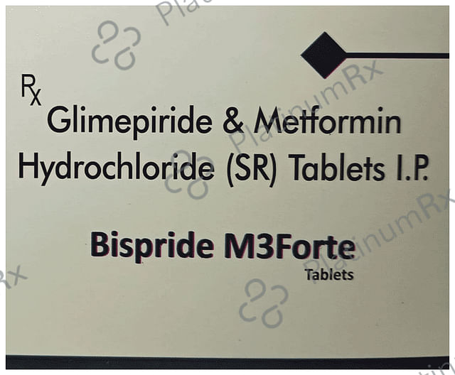 Bipride M 3mg/1000mg Tablet